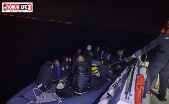 Aydın’da 31 düzensiz göçmen kurtarıldı