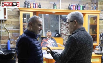 Başkan Tetik’ten Nazilli esnafına yeni yıl kutlaması