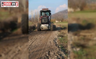 Bozdoğan Belediyesi’nden ova yollarında çalışma