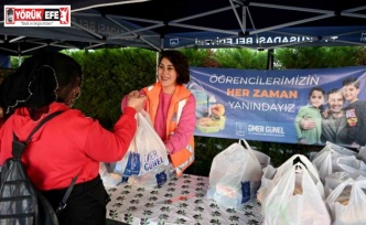 Kuşadası’nda beslenme çantalarını belediye dolduruyor