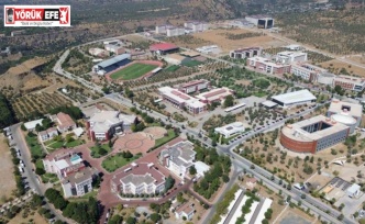 Üniversite kampüsü estetik görünüme kavuşturuldu