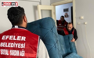 BAŞKAN ANIL YETİŞKİN İLE EFELER’DE DAYANIŞMA BÜYÜYOR