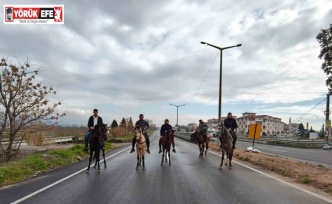 İncirliova’da Rahvan atları yarışlara hazırlanıyor