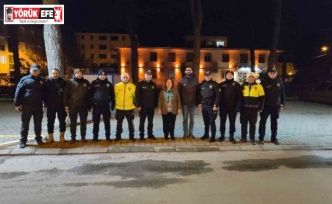 Kaymakam Doğru yeni yıla görevi başında girenleri unutmadı