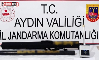 Bozdoğan’da kaçak define arayışı yapan şahıslar suçüstü yakalandı