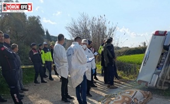 Yaşlı adam tarla komşusunu ezerek öldürdü