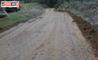 Kavaklı Mahallesi’ndeki bahçe yolu yenilendi
