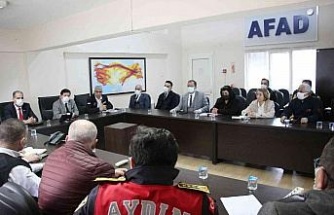Aydın’da 2021-2022 Kış Tedbirleri toplantısı yapıldı