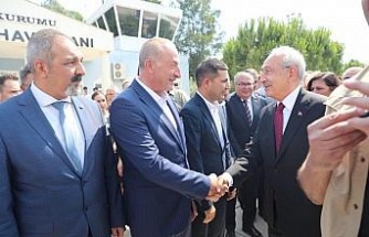 Didim Belediye Başkanı Atabay, CHP Genel Başkanı Kılıçdaroğlu’nu karşıladı