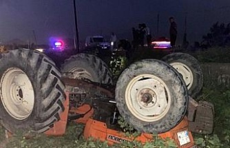 Aydın’da traktör kazası: 1 ölü, 1 yaralı