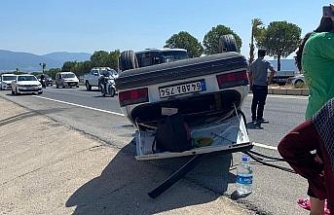 Didim’de trafik kazası: 2 yaralı