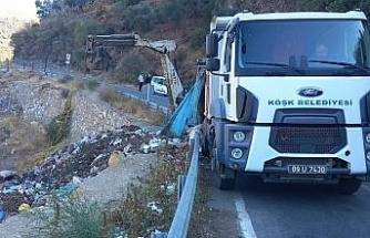 Koçak Kanyonu, Köşk Belediyesi ekipleri tarafından temizlendi