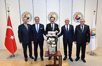Söke Ticaret Borsası TOBB Başkanı Hisarcıklıoğlu ile görüştü