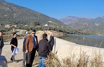 Sultanhisar Barajı’nda çalışmalar devam ediyor