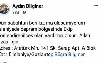 Büşra öğretmen depremde hayatını kaybetti