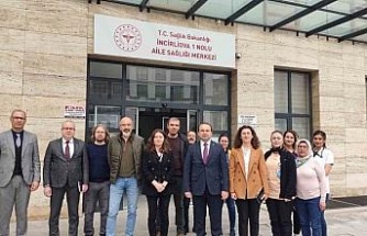 Aydın İl Sağlık Müdürü Şenkul İncirliova’daki sağlık çalışmalarını yerinde inceledi
