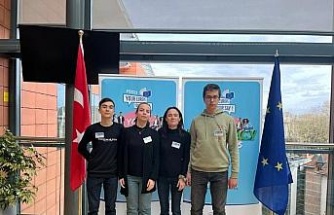 Aydın Lisesi Brüksel’de yapılan çalıştayda Türkiye’yi temsil etti