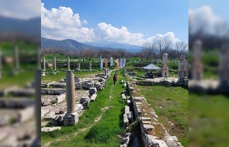 Aydın’da öğrenciler tarih ile iç içe yarıştı