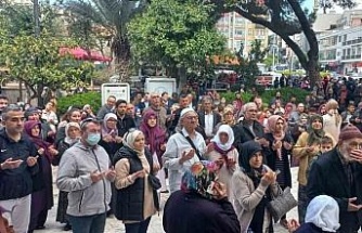 Aydın’dan kutsal topraklara 125 kişilik umre kafilesi uğurlandı