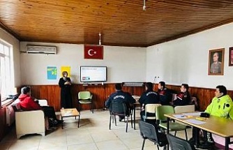 Karacasu’daki kolluk kuvvetlerine ’stres yönetimi’ eğitimi verildi