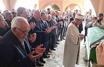 Ertürk’ün annesi son yolculuğuna uğurlandı