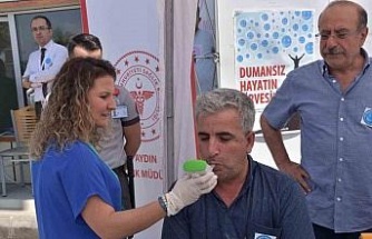Aydın’da tütün kullanımının zararlarına dikkat çekildi