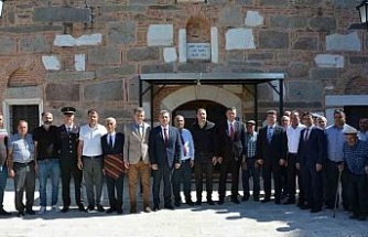 Ahilik Haftası kutlamaları Çine’deki esnaf ziyaretleri ile devam etti