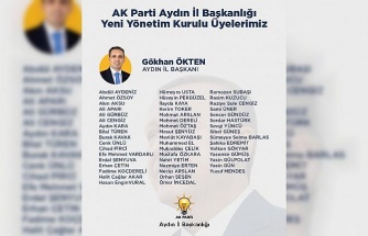 AK Parti Aydın’da yönetim kurulu üyeleri belli oldu