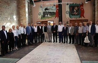 Başkan Özcan’dan Nazilli’nin Ahileri’ne onur plaketi