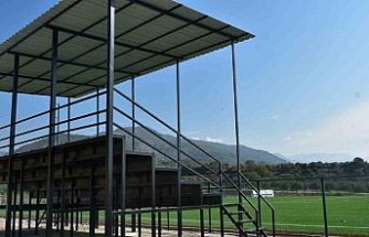 Buharkent’in yeni tribünleri hazır