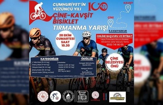 Çine’de pedallar cumhuriyetin yüzüncü yılı için çevrilecek