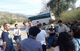 Nazilli Mastaura Antik Kenti’nde ilginç yasak; yurt dışından gelen gazeteciler ve normal vatandaşlara serbest Türk basınına yasak