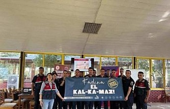 Jandarma personeline hizmetiçi eğitim verildi