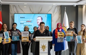 AK Partili Kayır"Kadına Şiddet, İnsanlığa İhanettir"