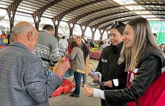 Çine’de kadına karşı şiddete dikkat çektiler