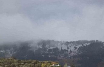 Madran’a yılın ilk karı yağdı