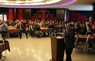 Nazilli Belediyesi Temizlik İşleri personeline iş sağlığı ve güvenliği eğitimi verildi