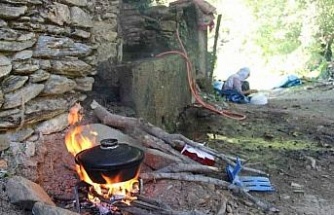 Odun ateşi, artık yokluktan değil keyiften kullanılmaya başladı
