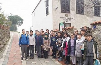 Kuyucak Belediyesi Kültür Evi Kent Müzesi yüzlerce öğrenciyi ağırlıyor