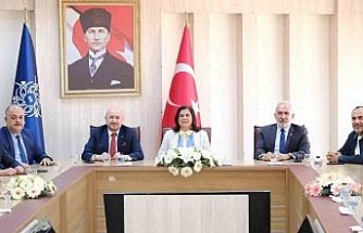 AYTO üyeleri Başkan Çerçioğlu ile görüştü
