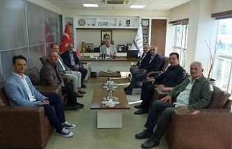 Başkan Akdoğan, İzmir’den gelen misafirlerini ağırladı