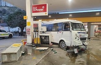 Akaryakıt istasyonunu savaş alanına çeviren minibüs şoförü tutuklandı