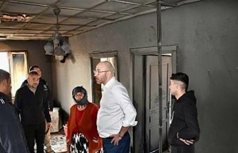 Başkan Zencirci yangın mağduru aile ile görüştü: "Gereken desteği sağlayacağız"
