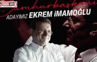 CHP'nin cumhurbaşkanı adayı Ekrem İmamoğlu oldu