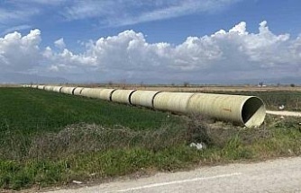 Koçarlı’daki sulama inşaatında çalışmalar sürüyor