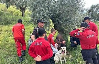 Aydın’da kaybolan kadını JAK ekipleri buldu