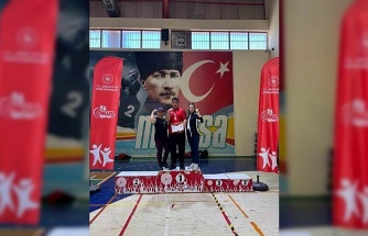 Aydınlı genç, Türkiye şampiyonu oldu