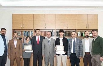 Aydınlı hafızlar belgelerine kavuştu