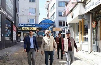 Başkan Arıkan, yol yapım çalışmalarını yerinde inceledi