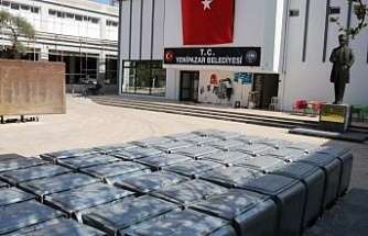 Başkan Çerçioğlu’ndan Yenipazar’a konteyner desteği